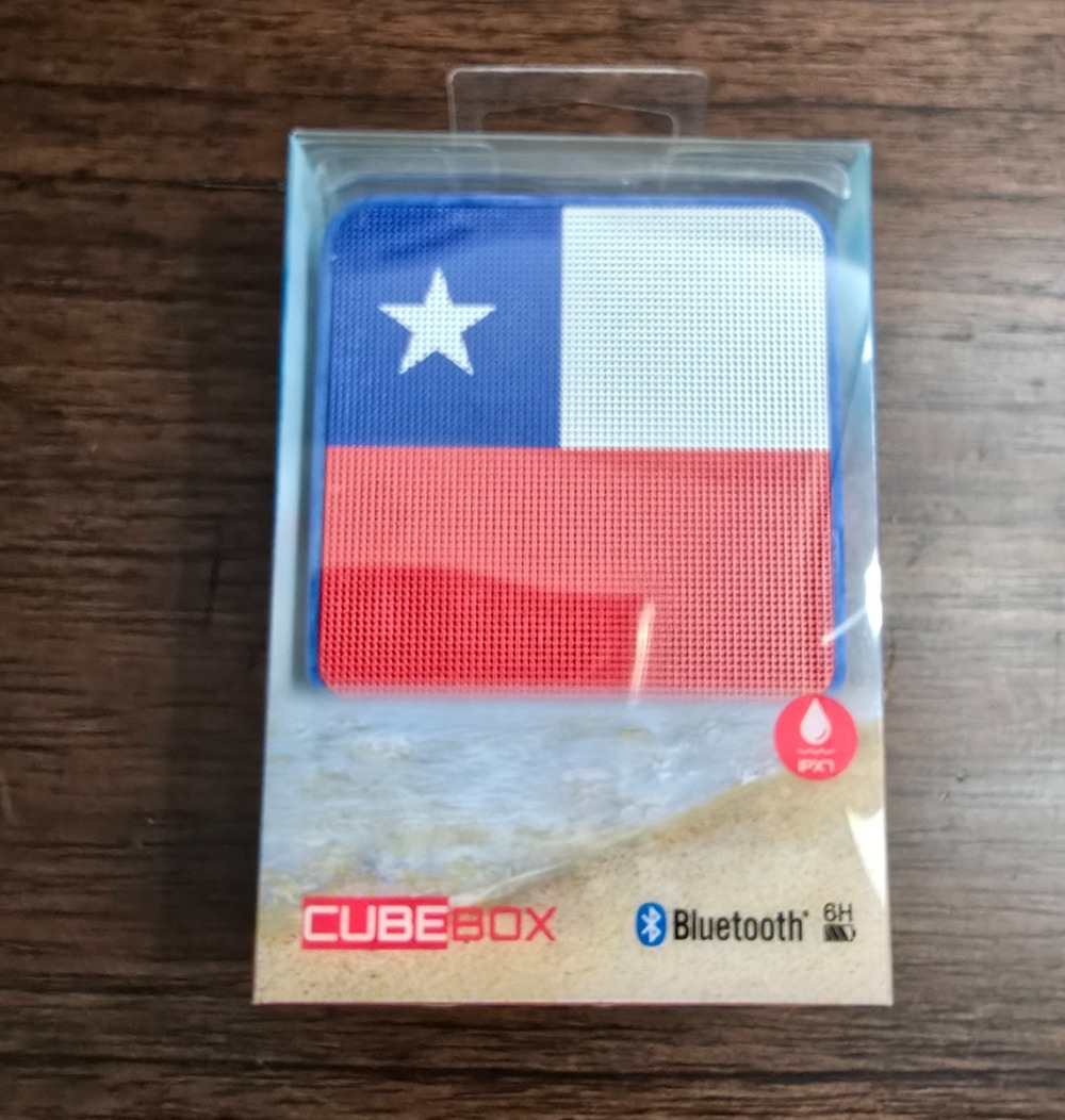 Nakamichi Portable Bluetooth Speaker Cube Box Patriotic NIB